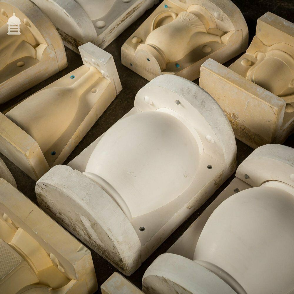 photo buy Batch Of 51 Vintage Teapot & Vase Pottery Moulds