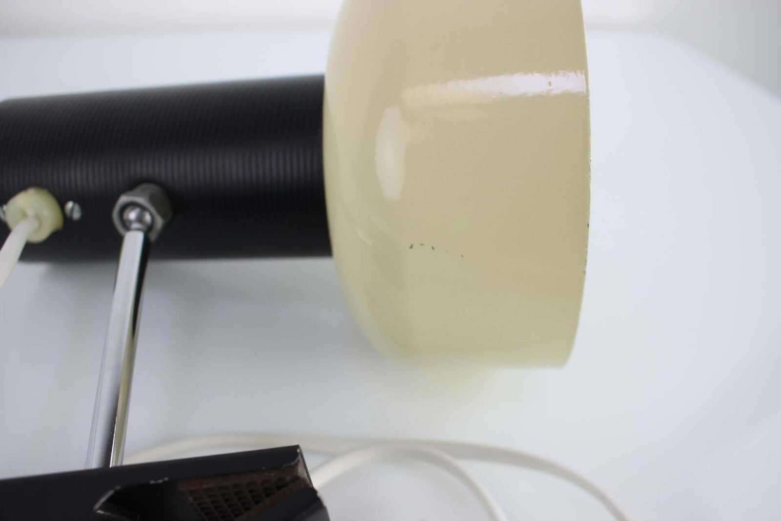 Mid Century Lamp With Clip By Napako, 1970's photo vinterior