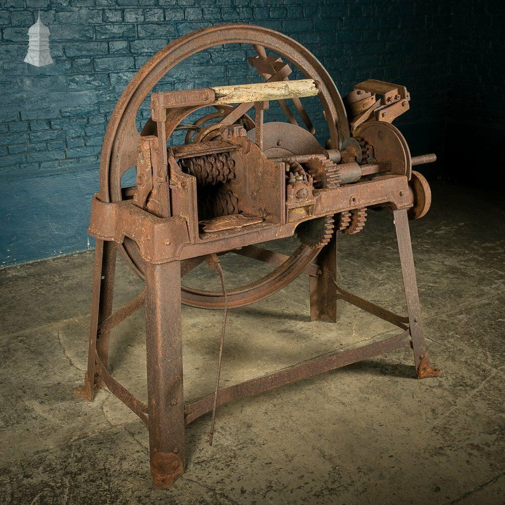 19th C Agricultural Chaff Cutter Manufactured By E.H Bentall & Co Heybridge photo for sale