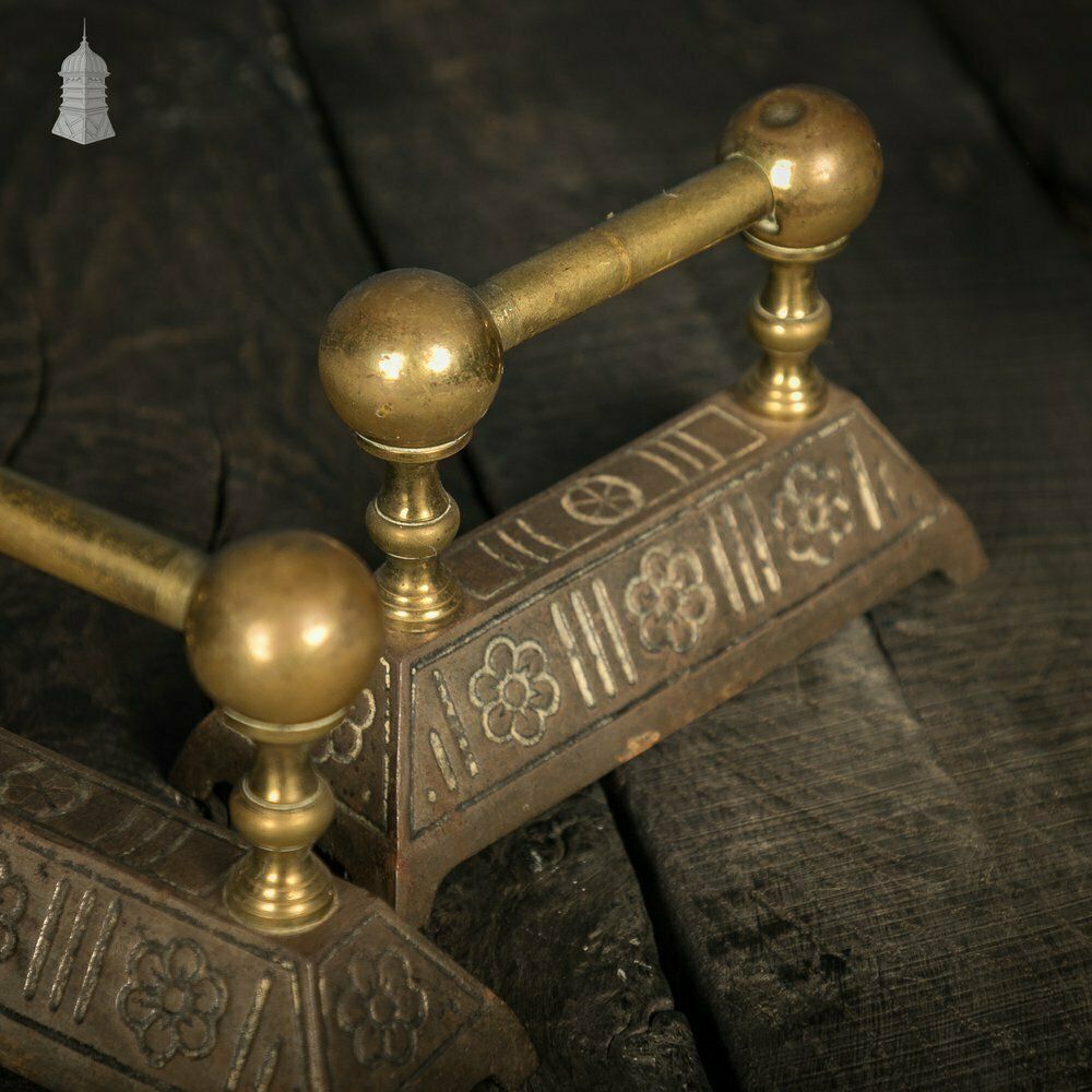 Pair Of Victorian Companion Set Rests photo Home Fixtures