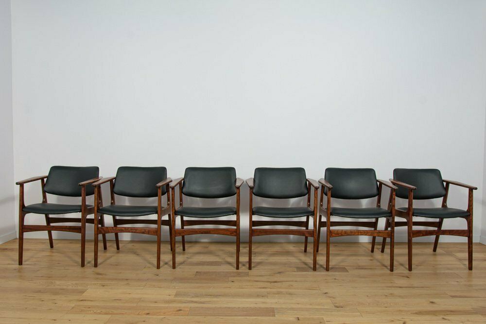 Mid Century Armchairs By Arne Vodder, 1960s, Set Of 6 photo furniture