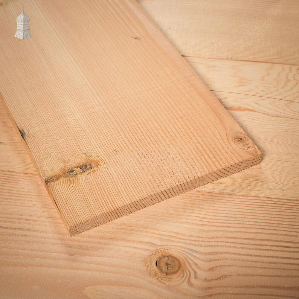 Batch Of 7.5 Square Metres Of 8 Inch Wide Resawn Columbian Pine Floorboards photo for sale