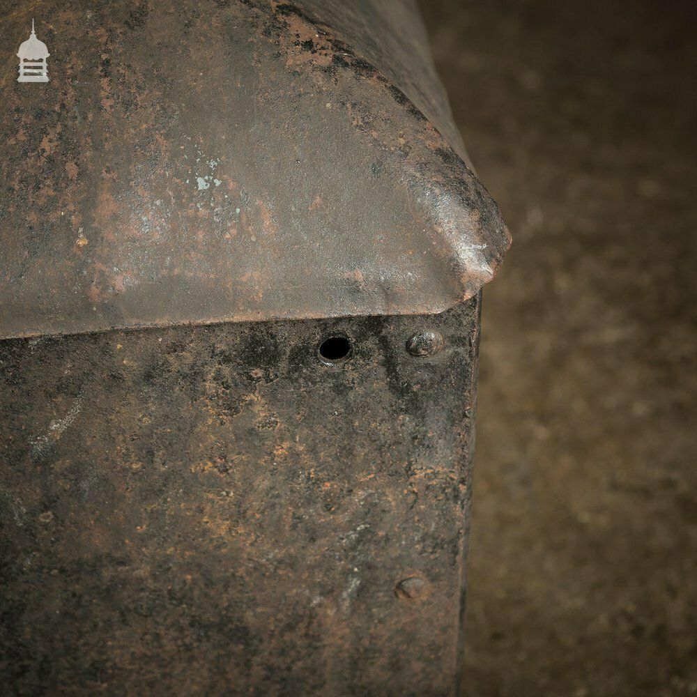 18th C Forged Dome Top Strongbox photo furniture