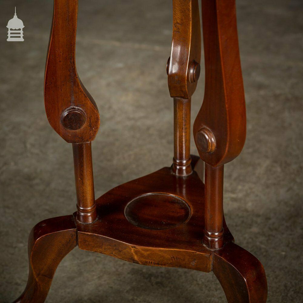 19th C Mahogany Jardinière Stand With Twist Detail photo buy