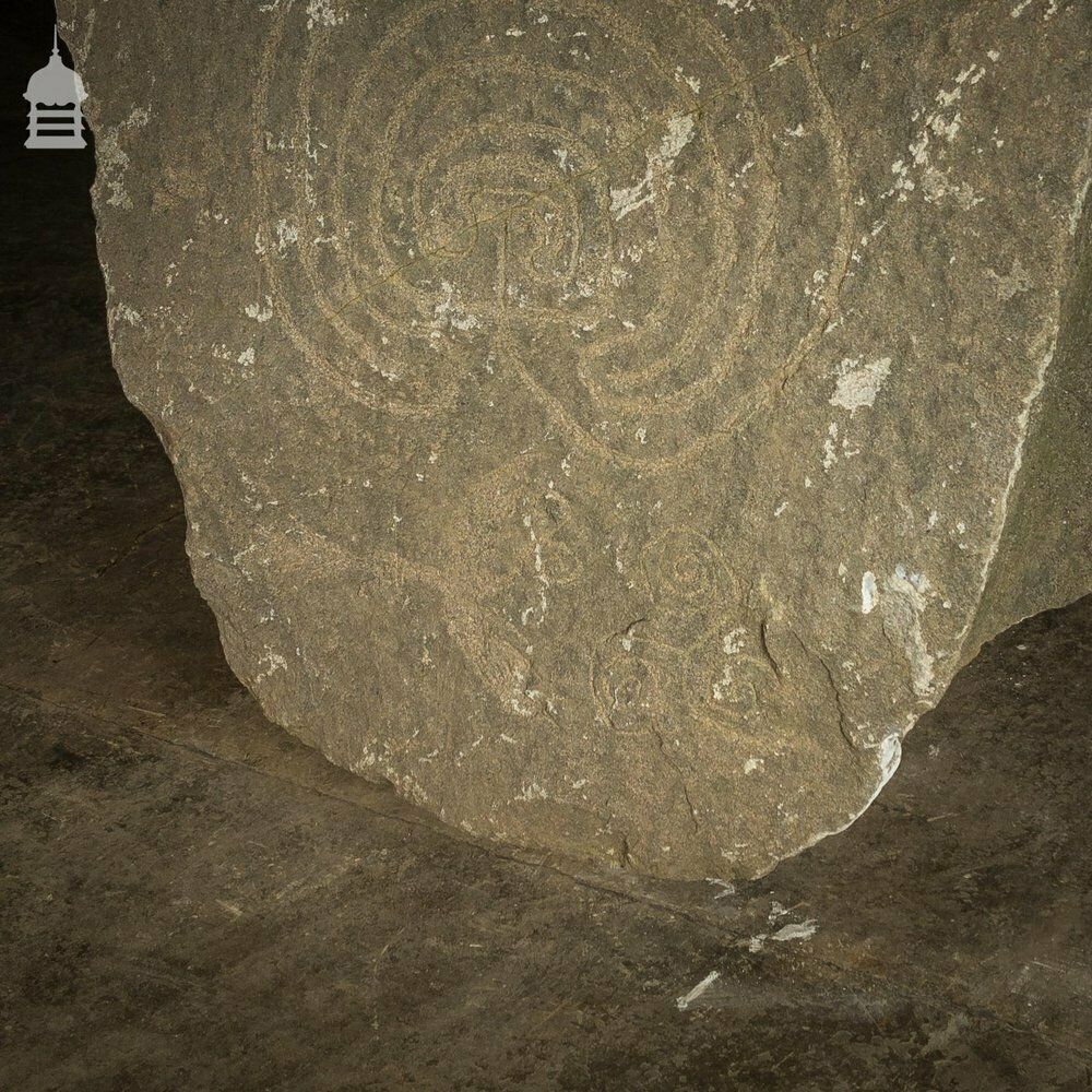 Large 2 Ton Granite Neolithic Carving Standing Stone Boulder photo buy