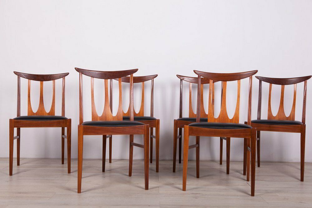 Brasilia Dining Chairs From G Plan, 1960s, Set Of 6 photo 1985.0