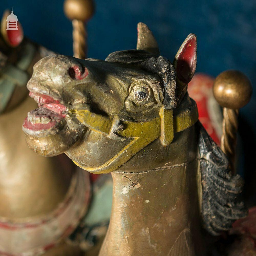 A Rare English 19th C Juvenile Carousel Galloper Horse By Anderson Of Bristol Circa 1890 No. 8 photo buy