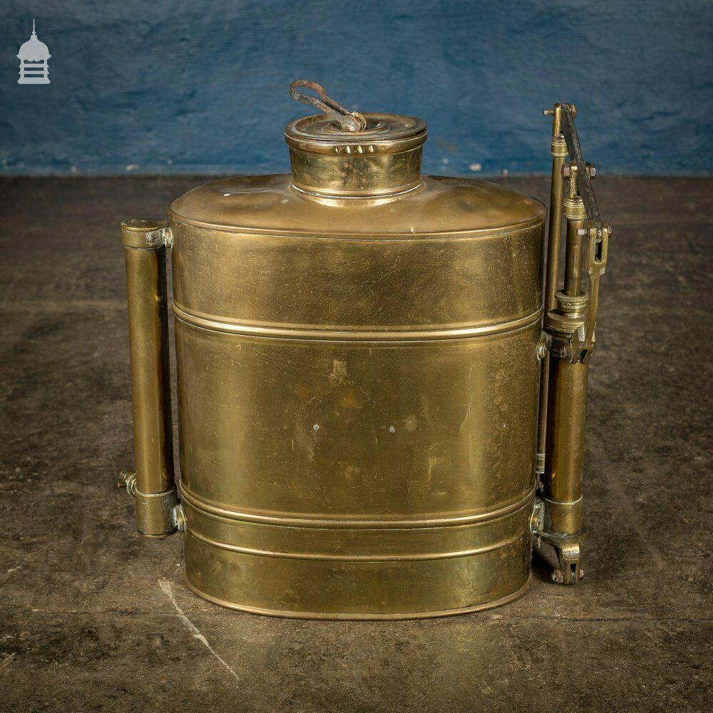 Brass Backpack Sprayer, H.T Milward And Sons, Victorian photo for sale