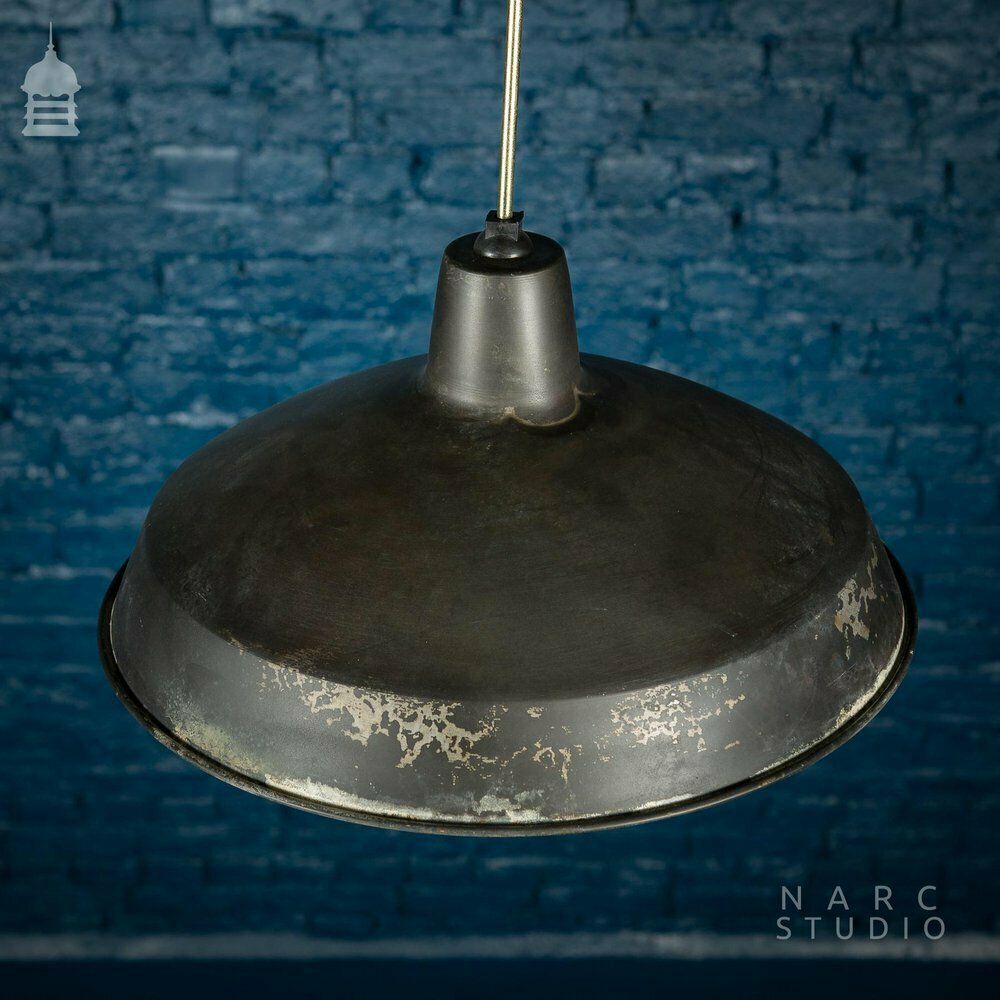 photo furniture Batch Of 5 Narc Studio Stripped Industrial Metal Light Shades