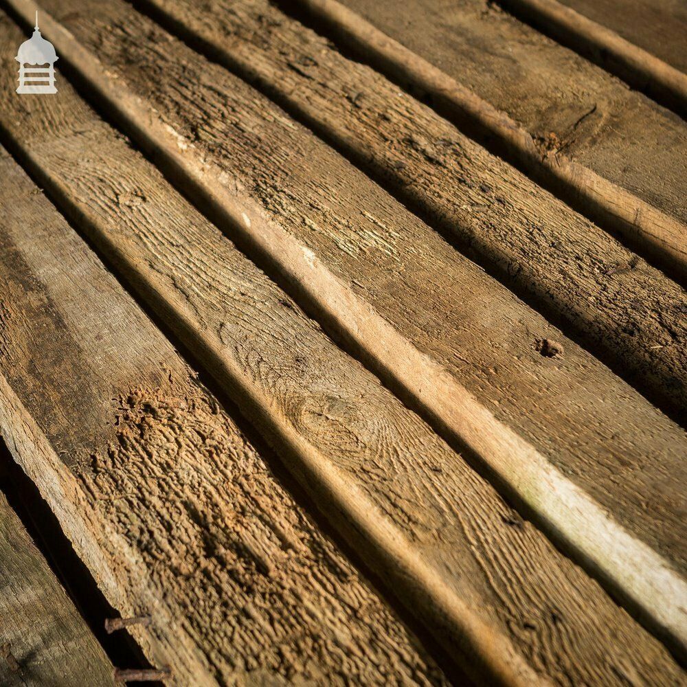 Batch Of Original 17th C Oak Ceiling Joists