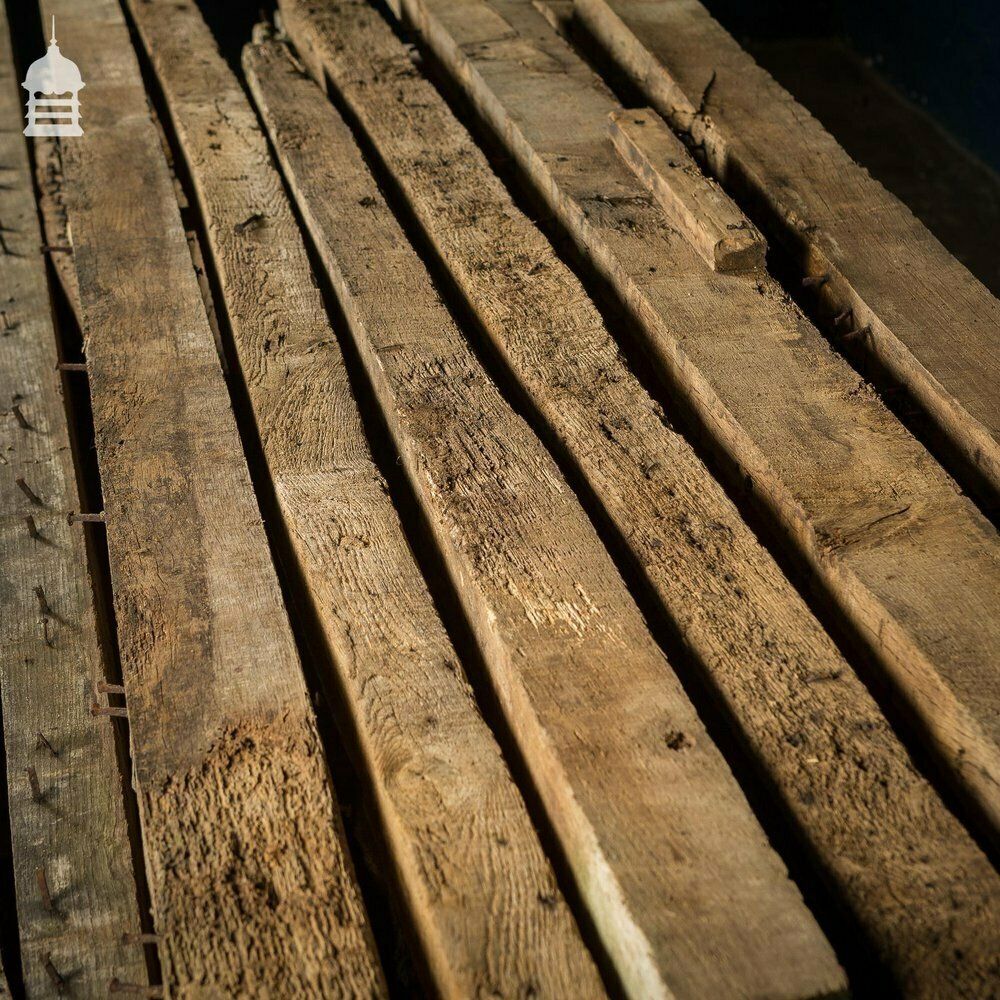 Batch Of Original 17th C Oak Ceiling Joists photo Home Decor