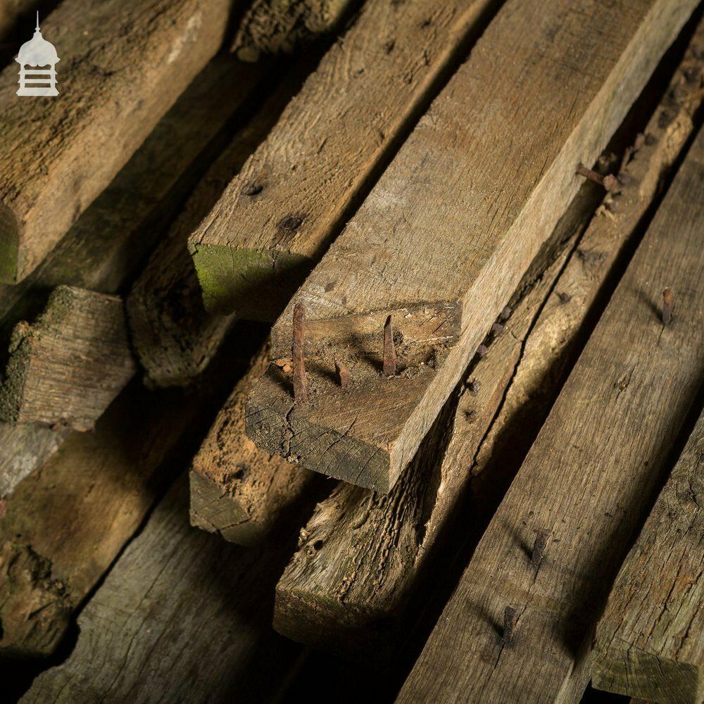 photo furniture Batch Of Original 17th C Oak Ceiling Joists