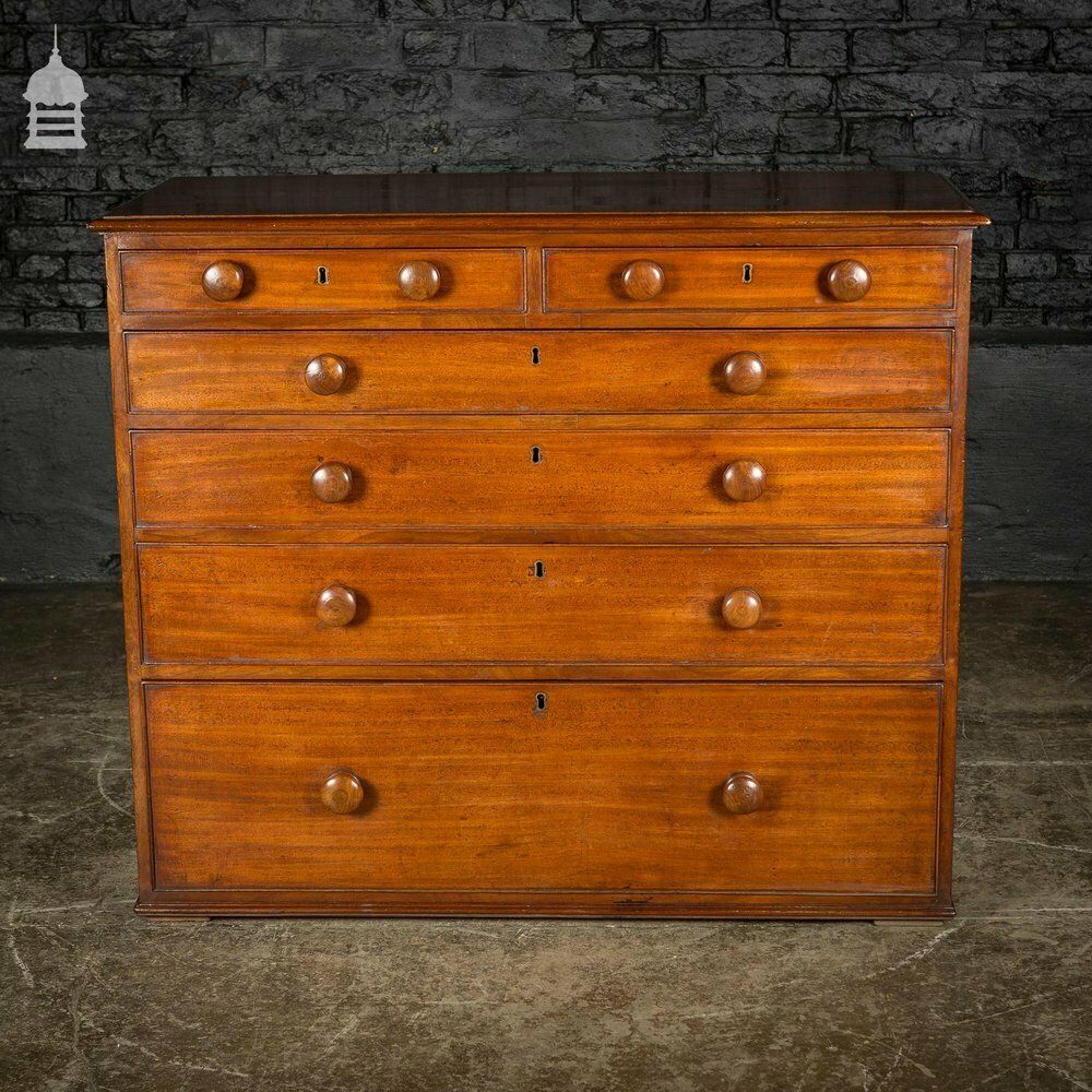 Fine Example Of An Early 19th C Single Plank Cuban Mahogany Chest Of Drawers photo furniture