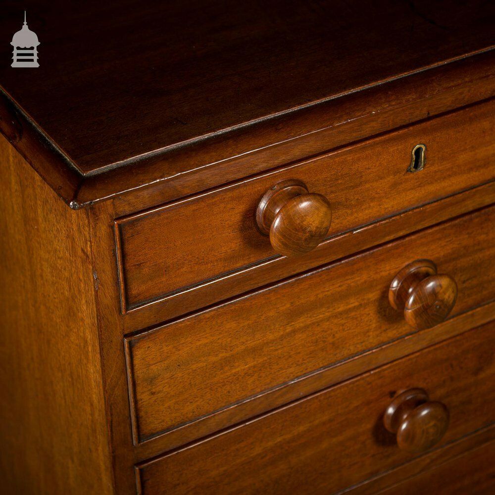 photo furniture Fine Example Of An Early 19th C Single Plank Cuban Mahogany Chest Of Drawers
