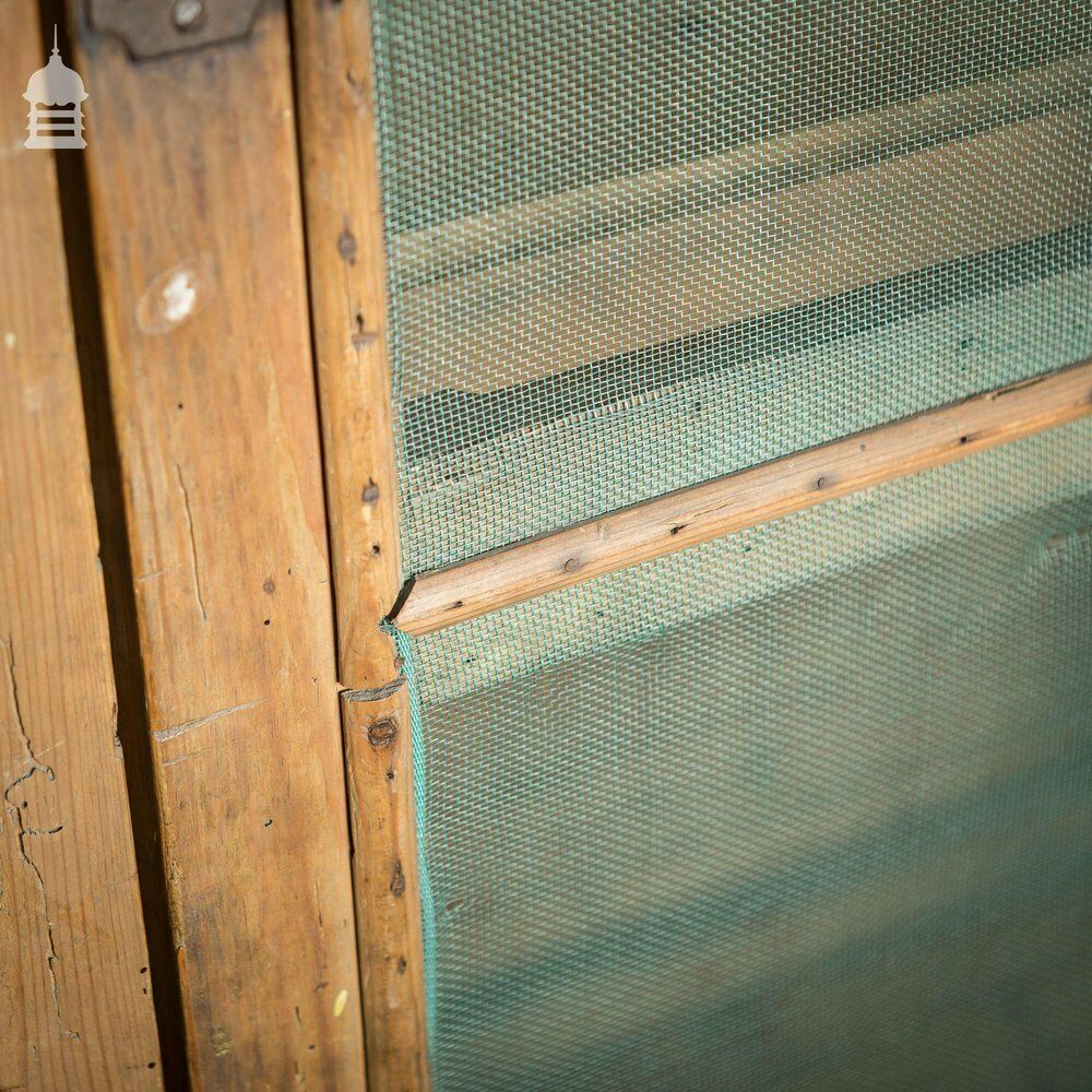 Large Georgian Pine Meat Safe Cupboard photo 990.0