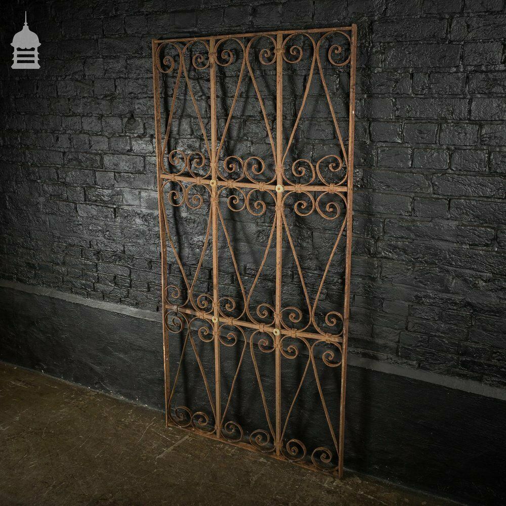 18th C Wrought Iron Railing With Scroll Detail photo Home Fixtures