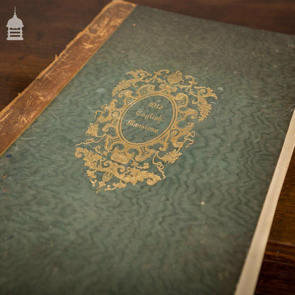 Home Decor Rare Original Charles James Richardson Volume Of Studies From Old English Mansions 1841 photo