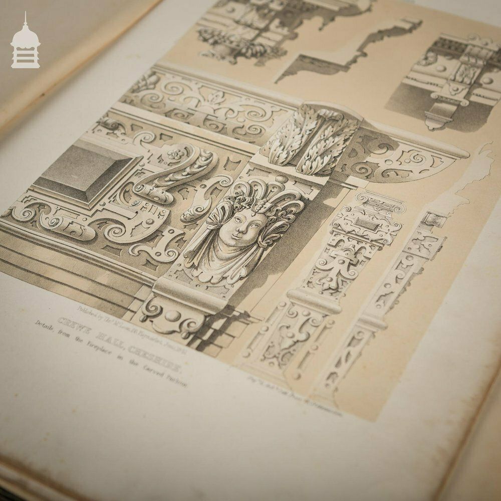 photo buy Rare Original Charles James Richardson Volume Of Studies From Old English Mansions 1841