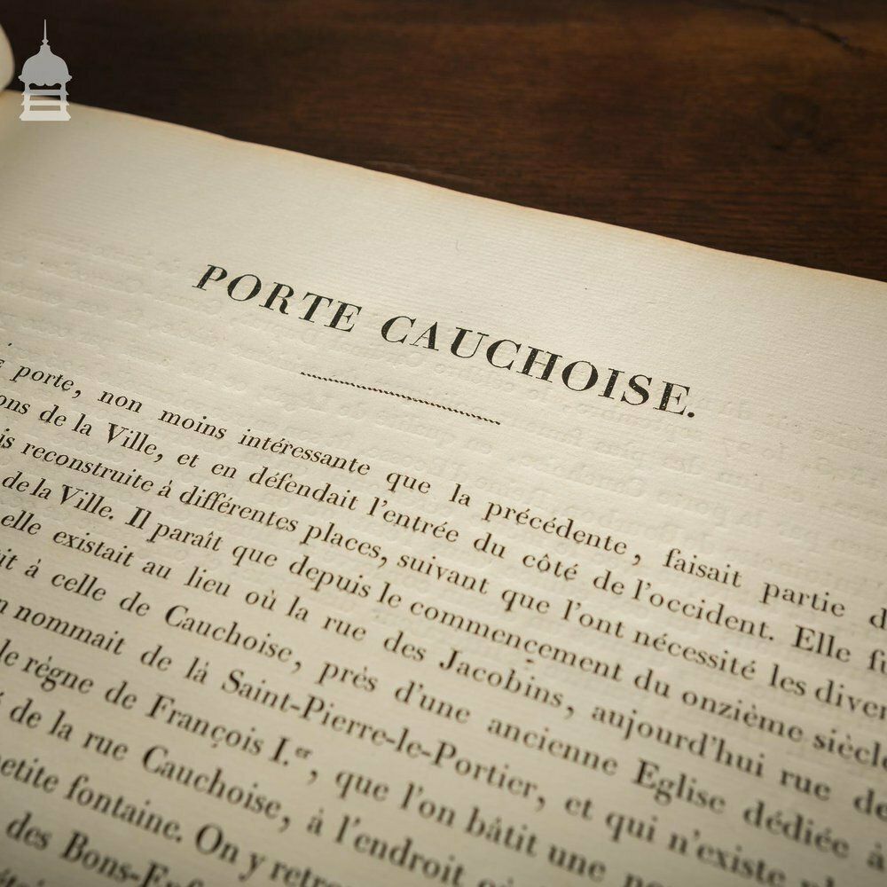 Rare Original Par F.T. De Jolimont Book Of 'Most Remarkable Monuments Of The City Of Rouen' 1823 photo 1050.0