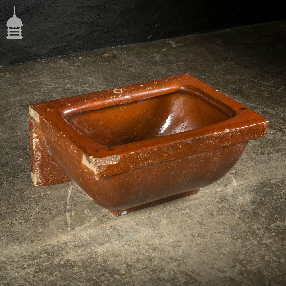 Large Victorian Salt Glaze Orange Peel Ceramic Trough Sink By Oats & Green Ltd Halifax photo furniture