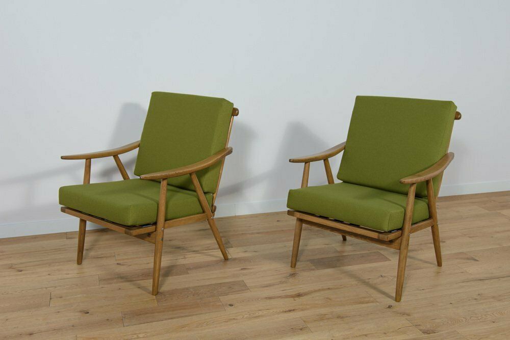 Mid Century Armchairs From Ton, 1960s, Set Of 2 photo furniture