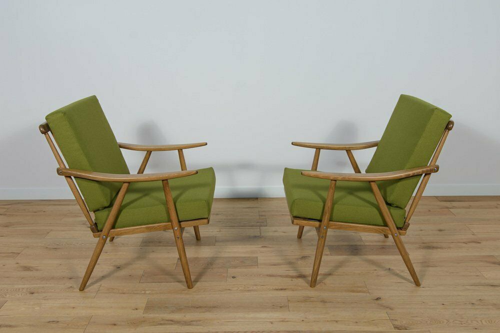 Mid Century Armchairs From Ton, 1960s, Set Of 2 photo vinterior