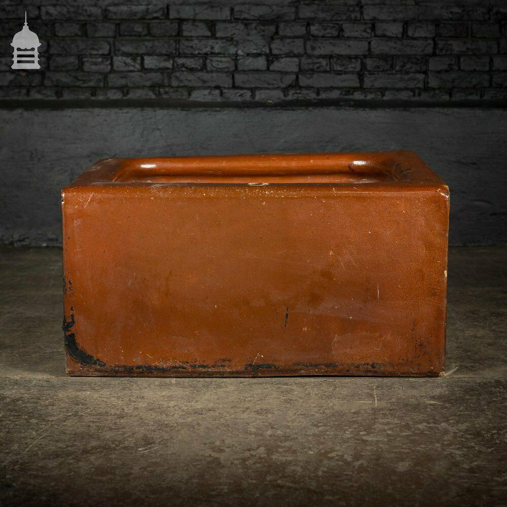 photo for sale Large Victorian Salt Glaze Orange Peel Ceramic Trough Sink By Oats & Green Ltd Halifax