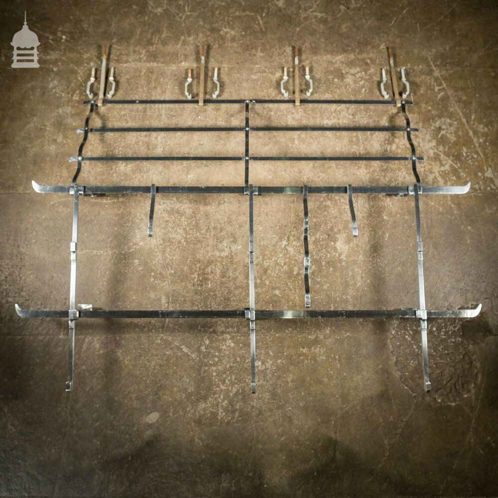 A 1950’s Butchers Stainless Steel Meat Display Rack photo for sale
