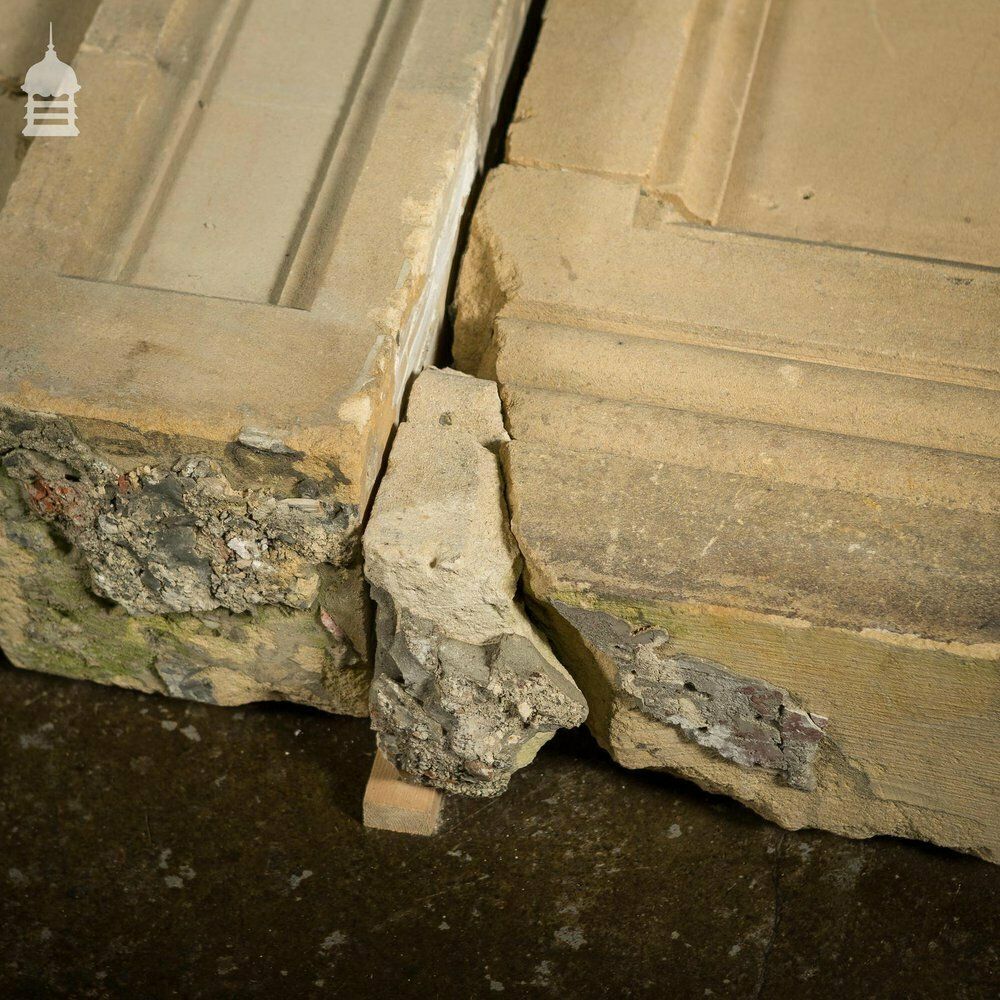 19th C Ecclesiastical Gothic Carved Bath Stone Church Wall photo Home Decor
