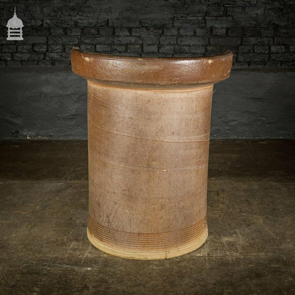 photo for sale Half Pipe Salt Glazed Drainage Component