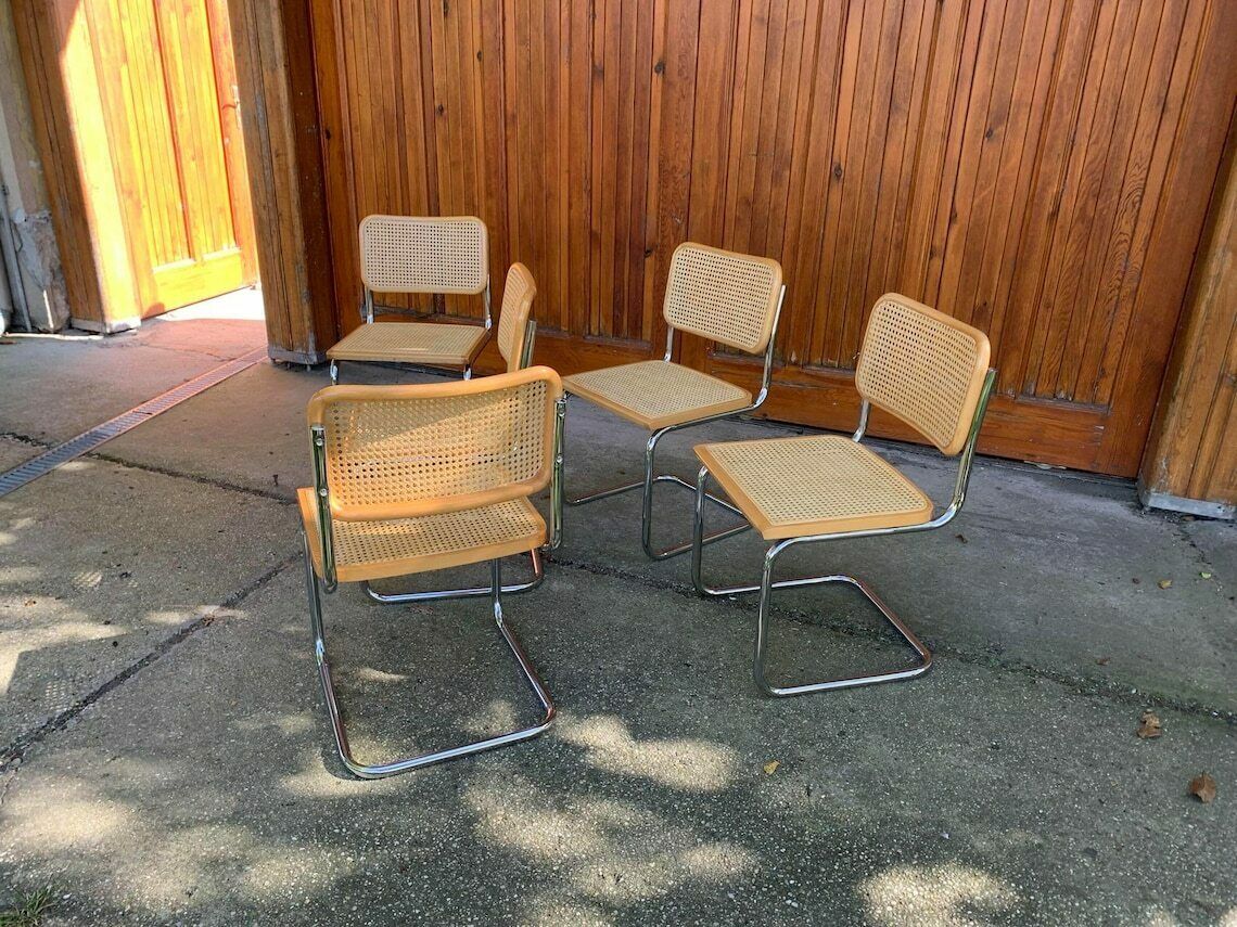 1 Of 10 Mid Century Modern Italian Marcel Breuer B32 Cesca Chair, 70s photo buy