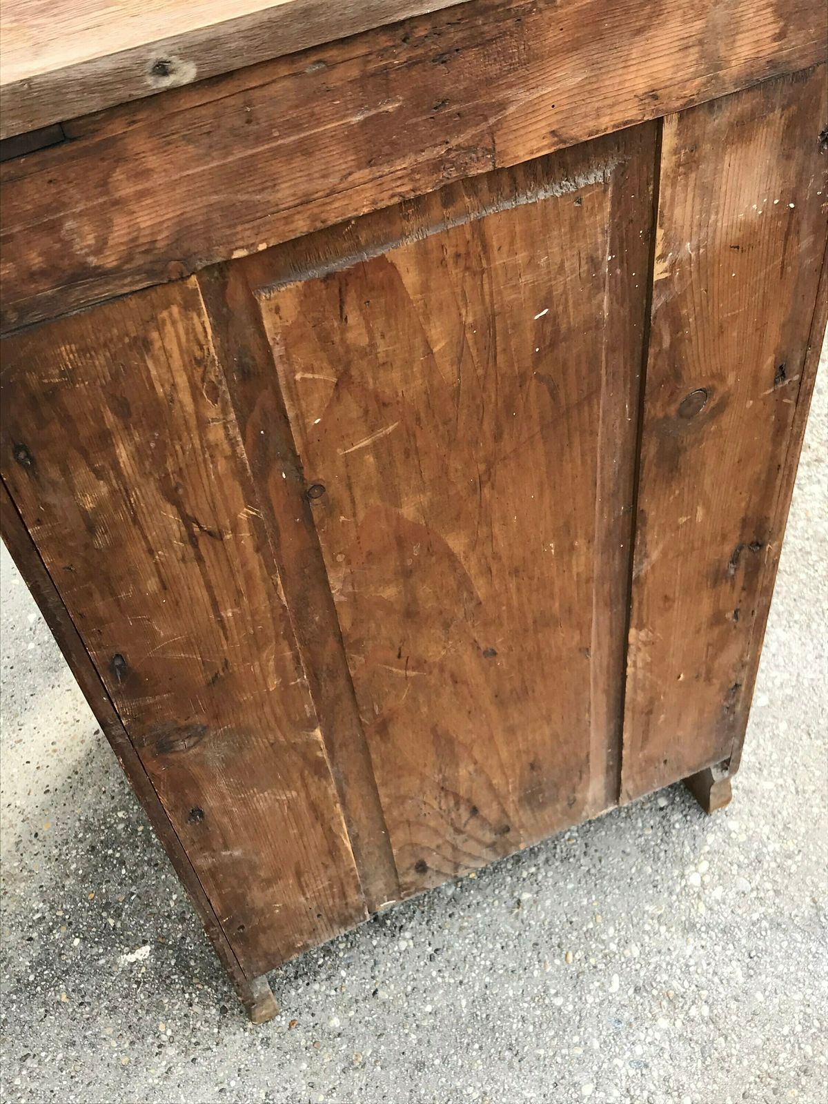 Antique Rustic Pinewood Nightstand photo 892.0