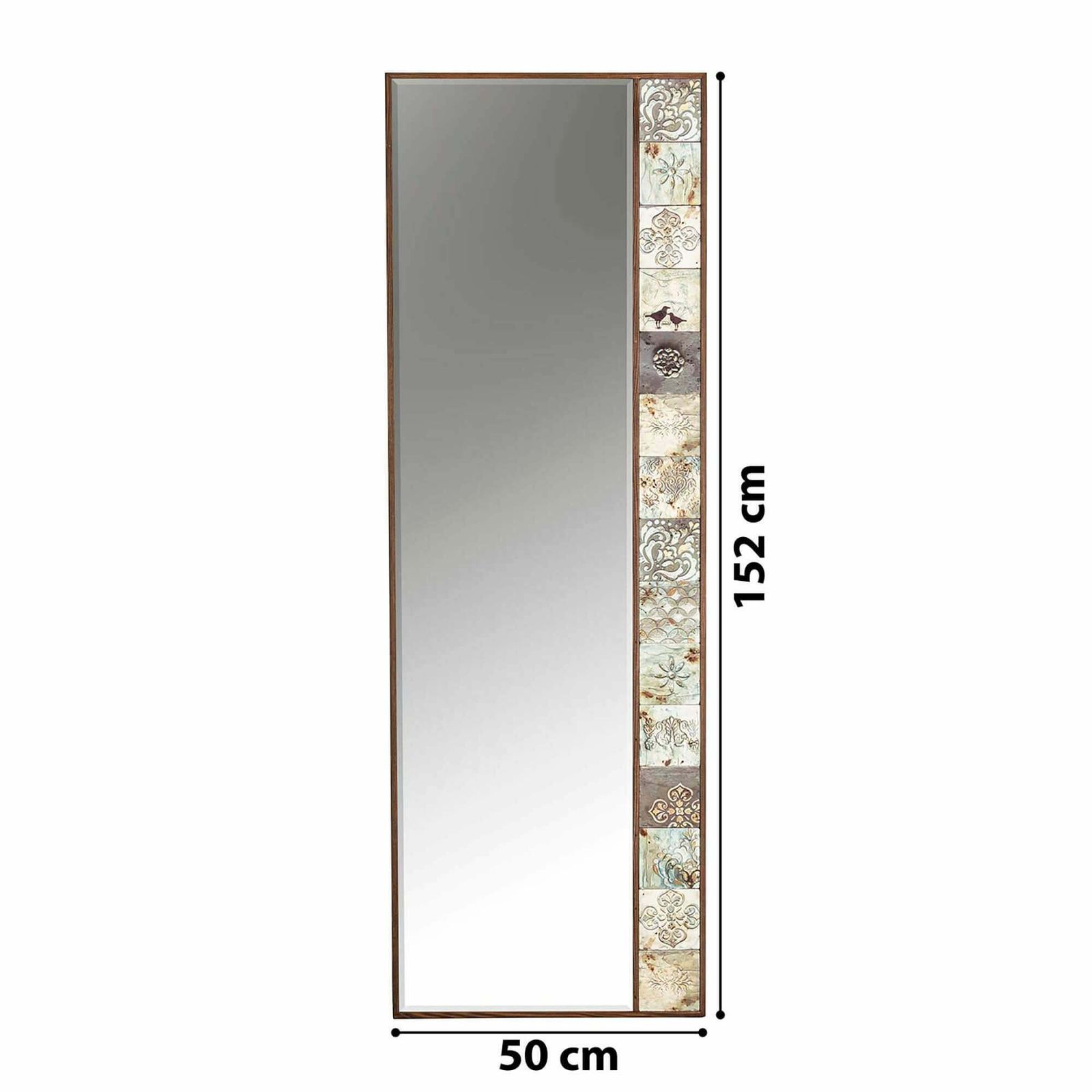Kelley Handmade Wooden Framed Full Length Wall Mirror photo Home Decor