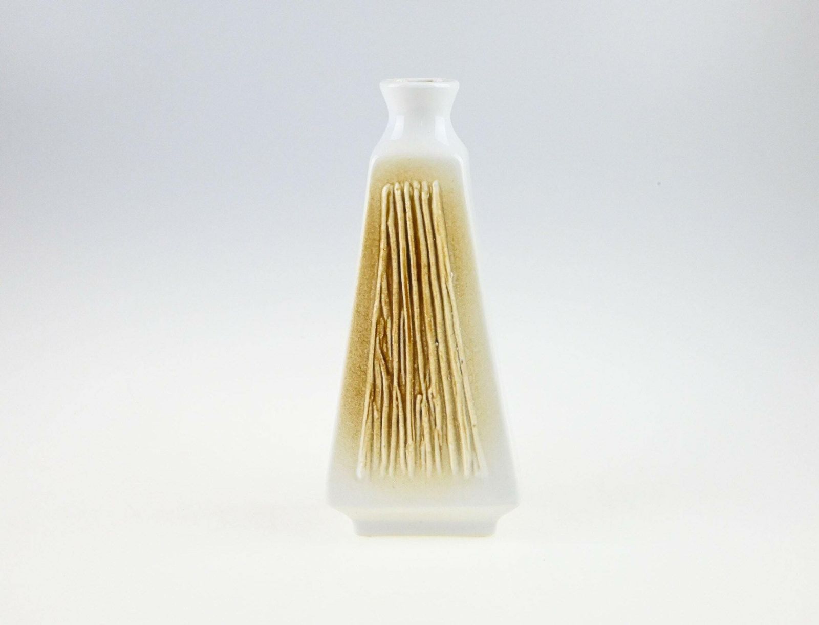 Vintage Czechoslovak Ceramic Vase   Timeless Elegance In Earthy Hues (1960 1970), Vintage Ceramic Vase, Czechoslovakian Pottery, Retro Vase