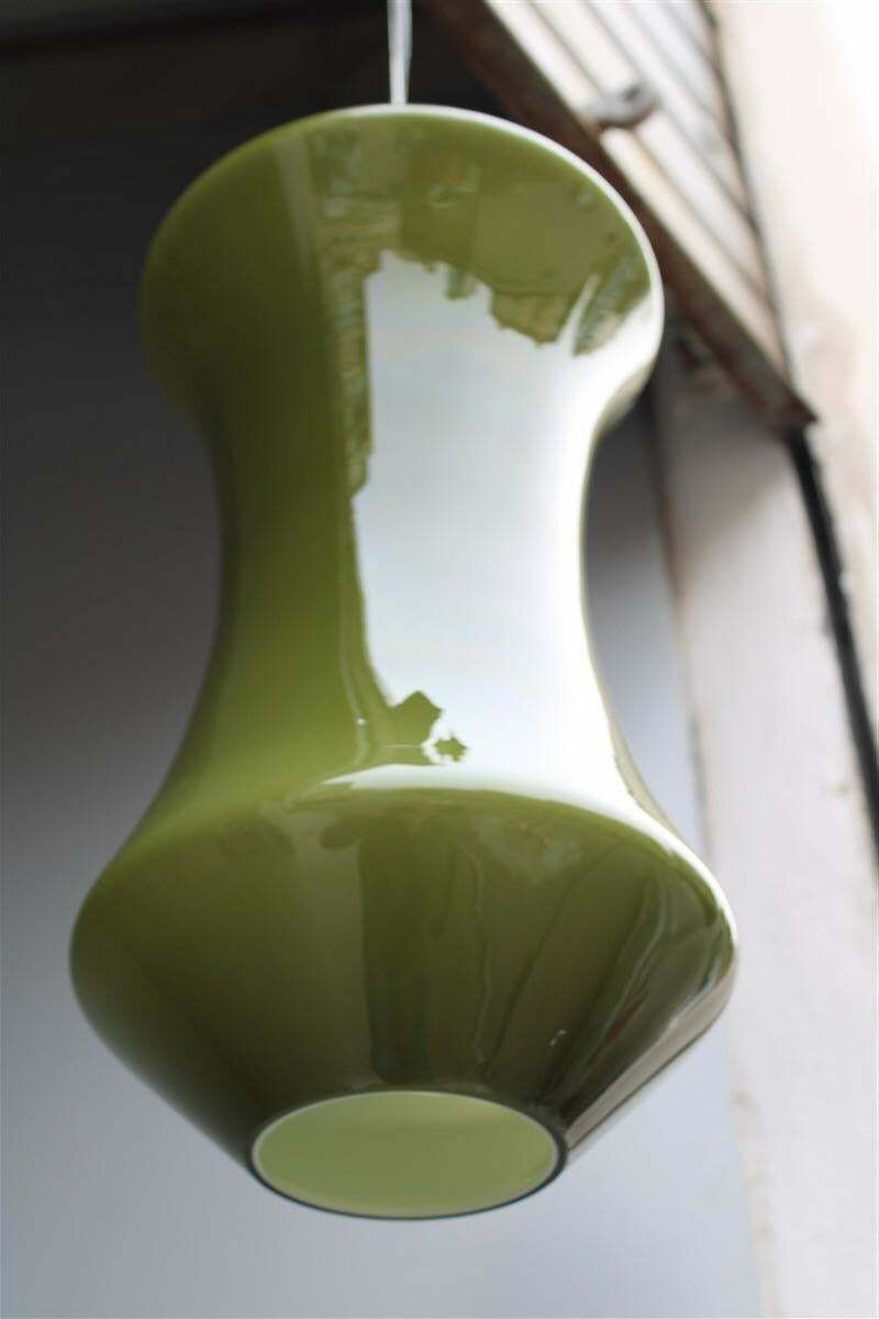 Vistosi Ceiling Lamp Mid Century Italian Design Greene & Greene 1950s photo 2618.0