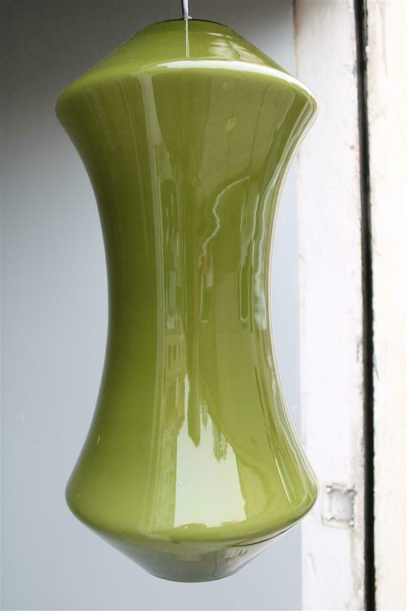 Vistosi Ceiling Lamp Mid Century Italian Design Greene & Greene 1950s photo vinterior