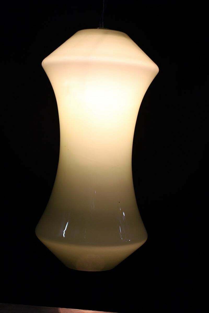 Lighting Vistosi Ceiling Lamp Mid Century Italian Design Greene & Greene 1950s photo