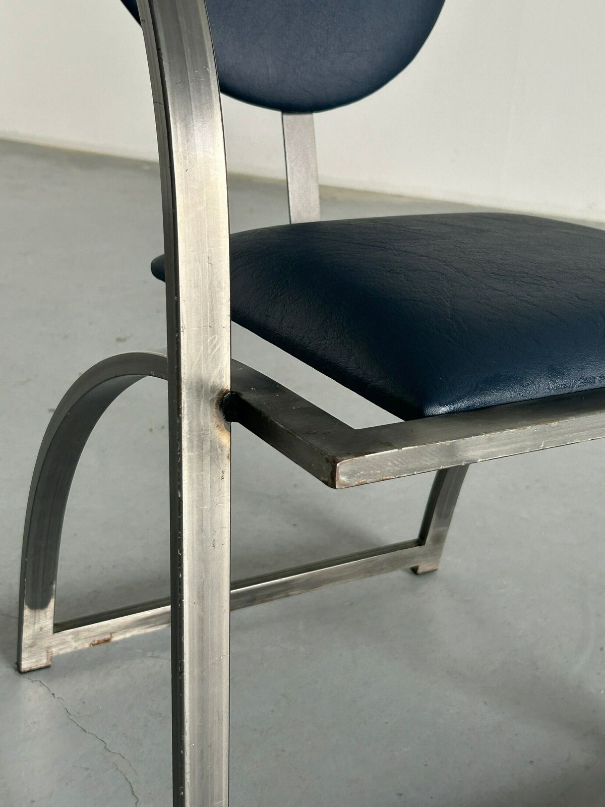 Memphis Design Postmodern Geometrical 'Cosinus' Chair By Karl Friedrich Förster For Kff, 1980s Germany, Industrial Design photo buy