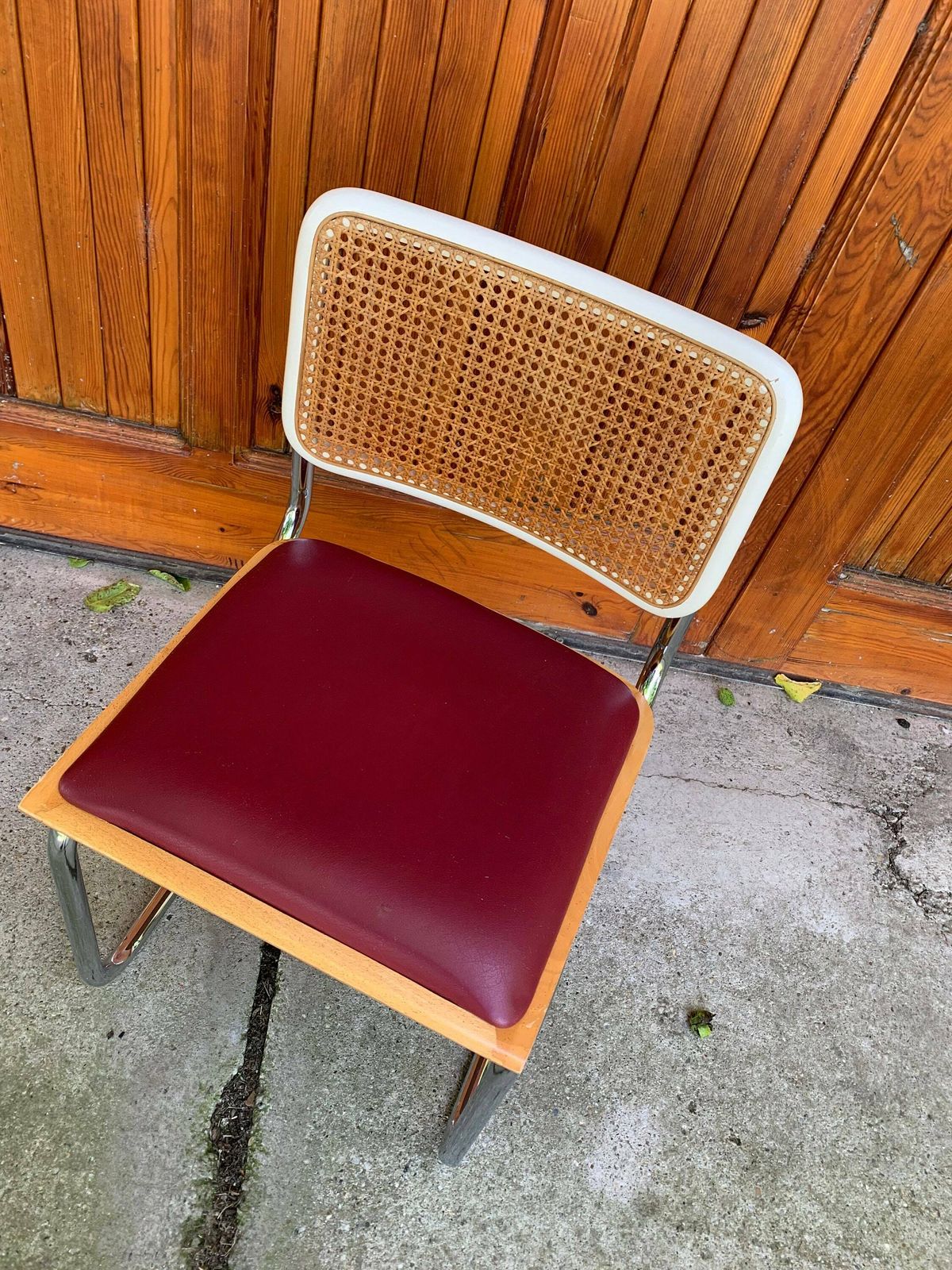 1 Of 4 Mid Century Modern Italian Marcel Breuer B32 Cesca Chair, 70s photo furniture