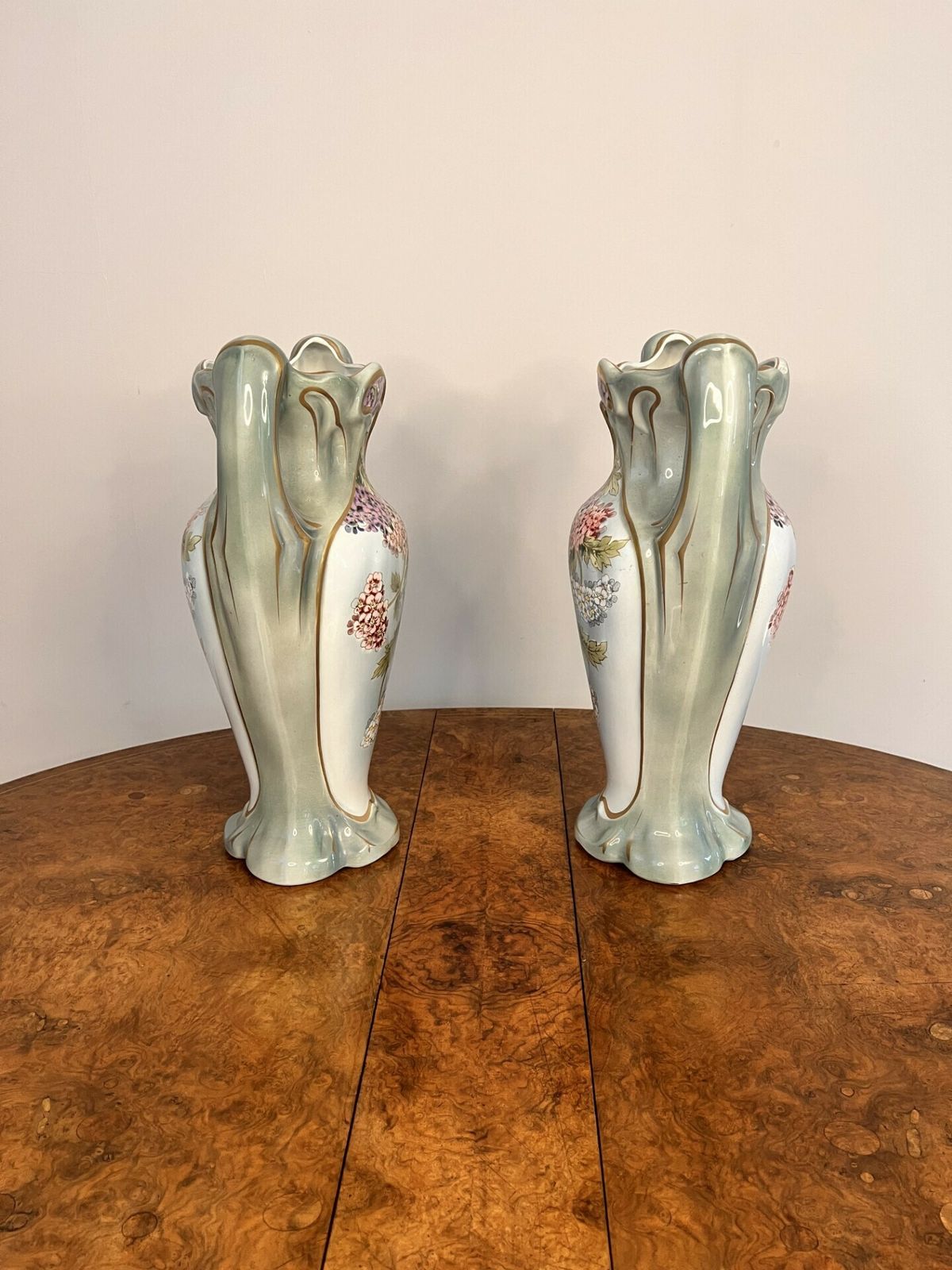 Stunning Pair Of Quality Antique French Vases photo for sale