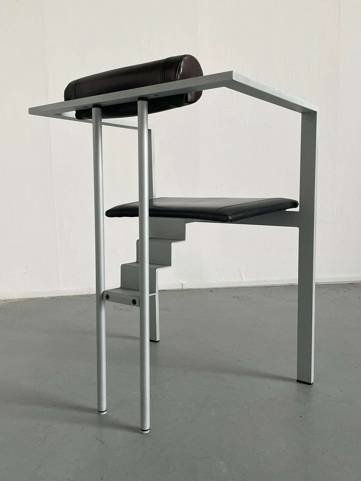 Memphis Design Postmodern Geometrical 'Trix' Chair By Karl Friedrich Förster For Kff, 1980s Germany photo 268.0