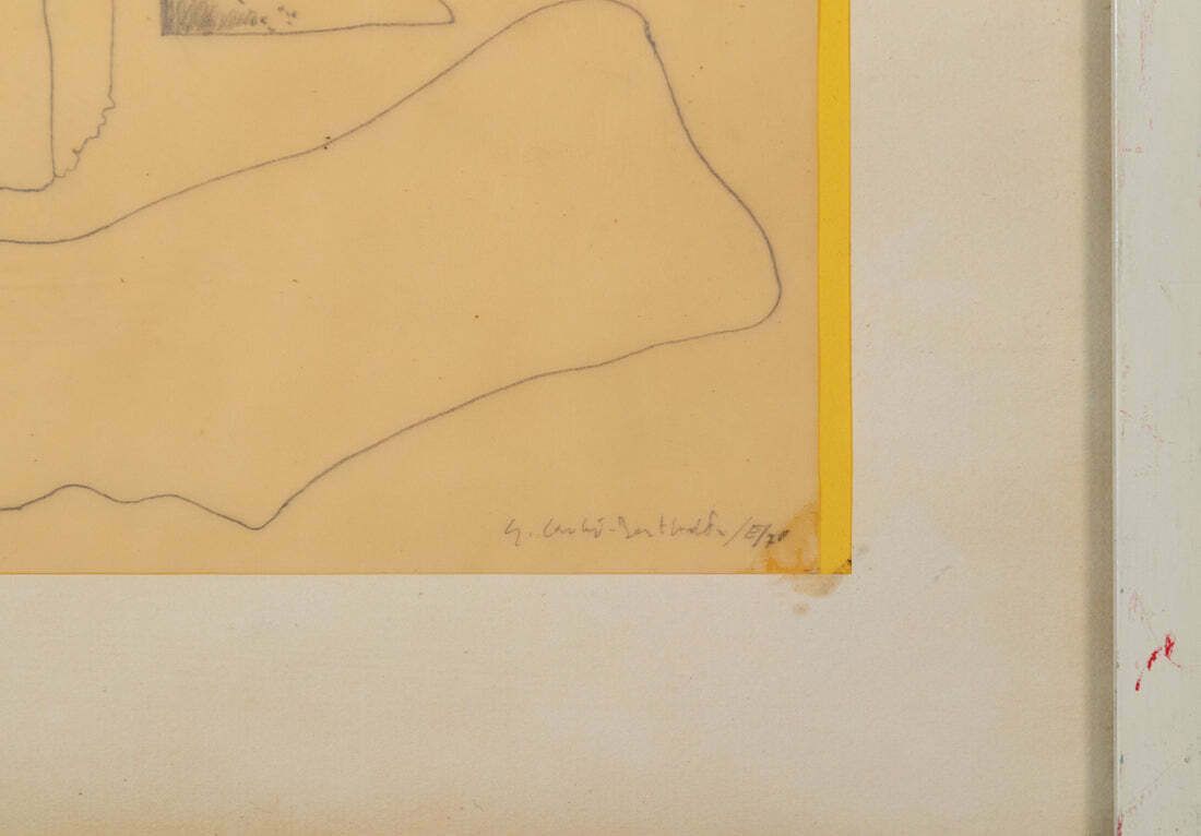 Gustavo Carbo Berthold (1941) – Figuratieve Abstracte Studie photo 543.0