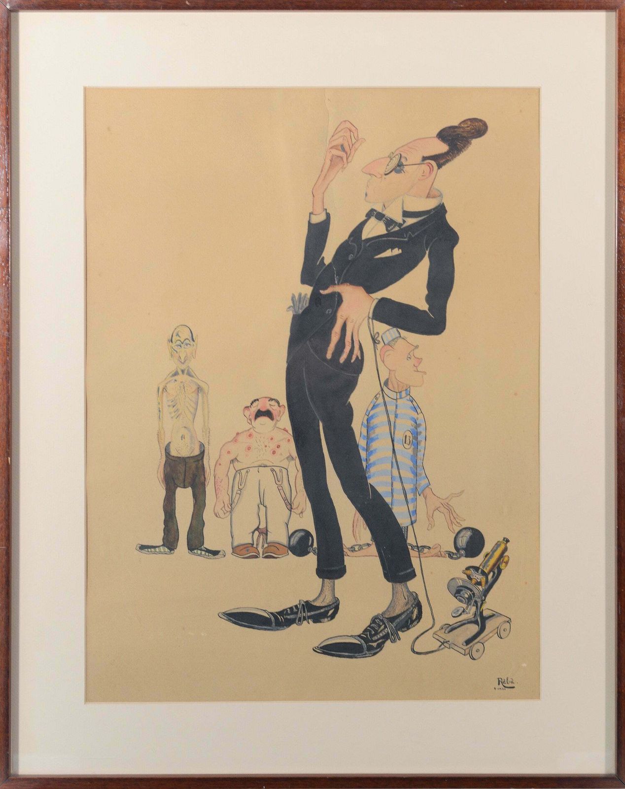 Raba 1926   Interesting Bizarre Cartoon photo furniture