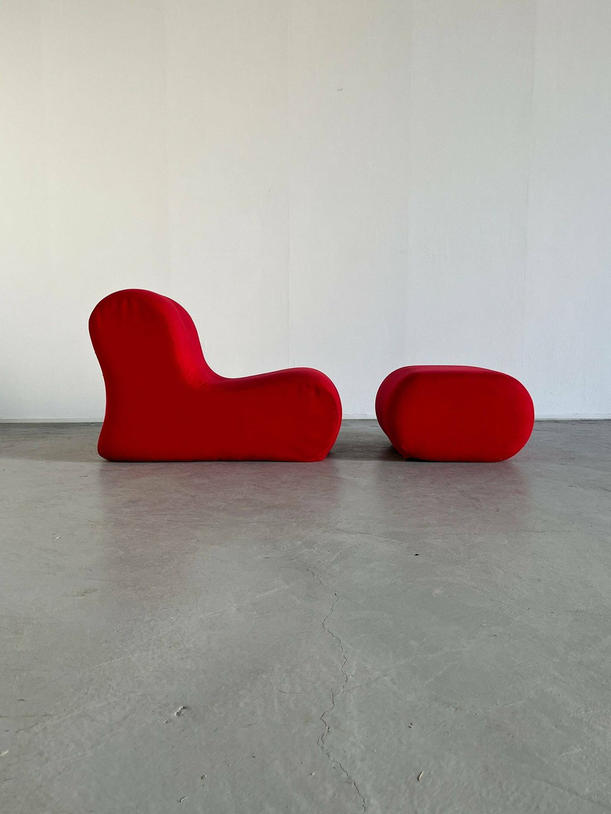 Vintage Italian Mid Century Modern Lounge Set, 'Malitte' Chair Attributed To Roberto Matta For Gavina, 1960s photo Furniture
