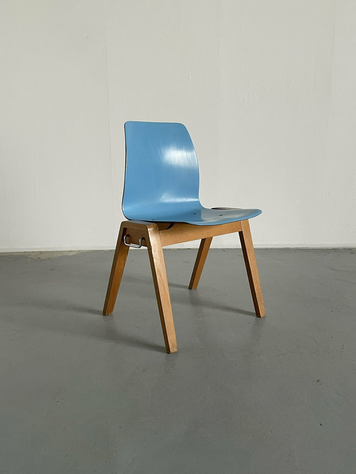 Vintage Stackable Mid Century Modern Dining Chairs, Adam Stegner For Pagholz Flötotto, 1960s photo 180.0
