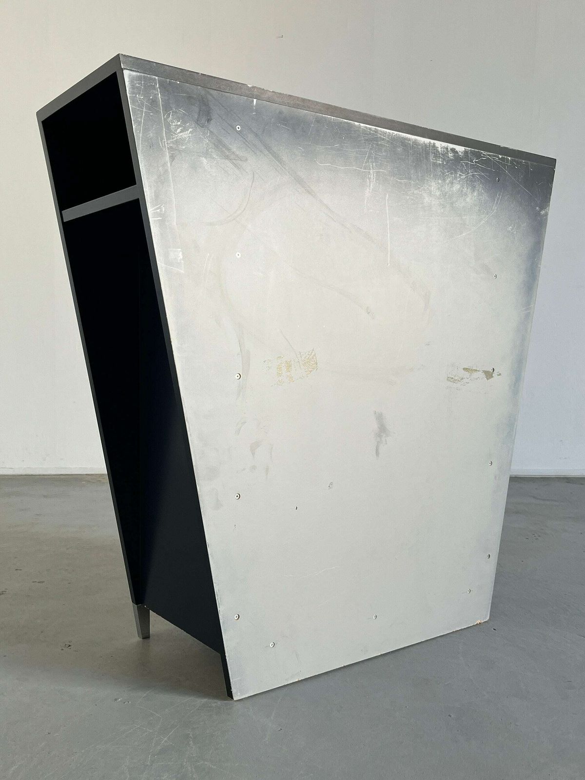 Postmodern Memphis Design Storage Cabinet In Wood And Burlwood Veneer By Schönbuch , 1980s Germany photo 1205.0