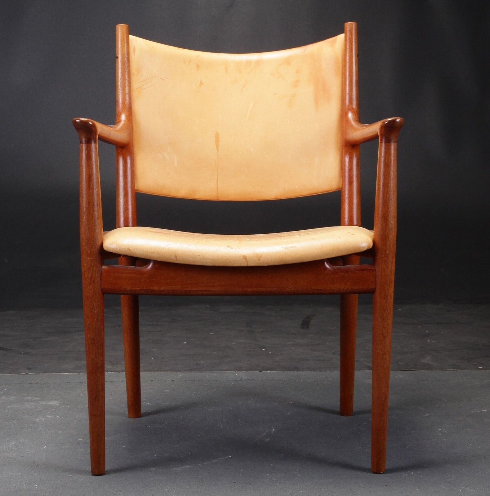 1960s Wegner Armchair In Oak By Johannes Hansen With Upholstery Of Choice