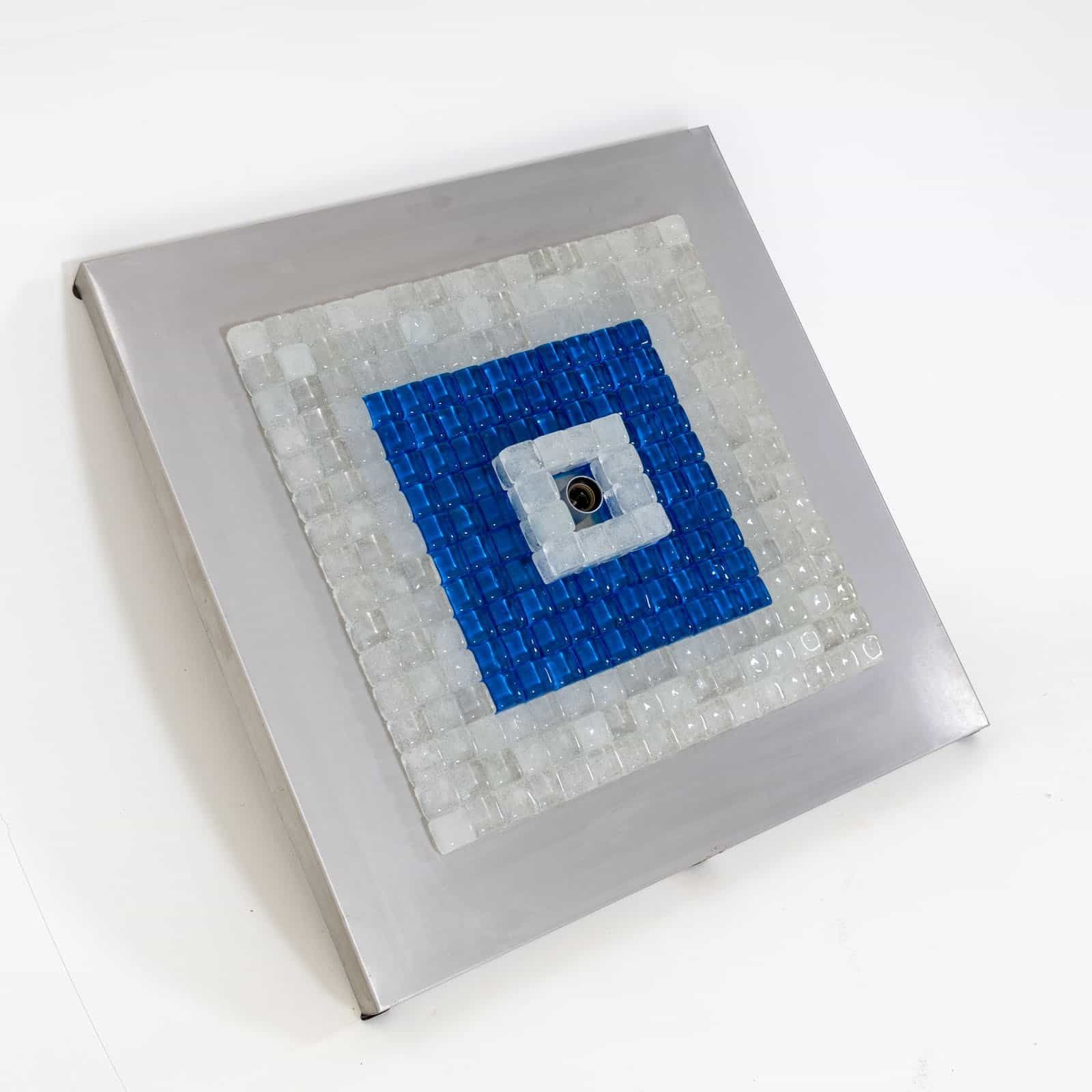 Square Lamp By Albano Poli For Poliarte, Italy 1970s photo furniture