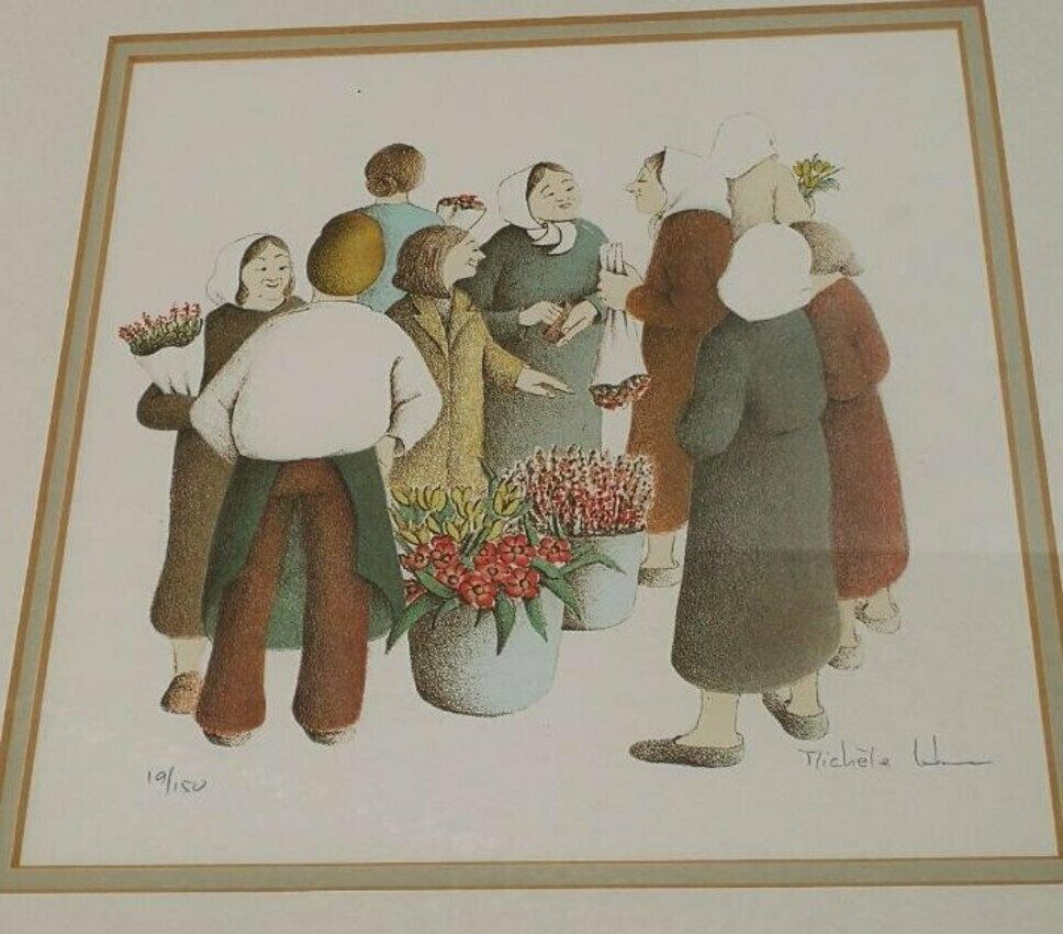 Work By Michele Lehmann, Signed And Numbered photo for sale