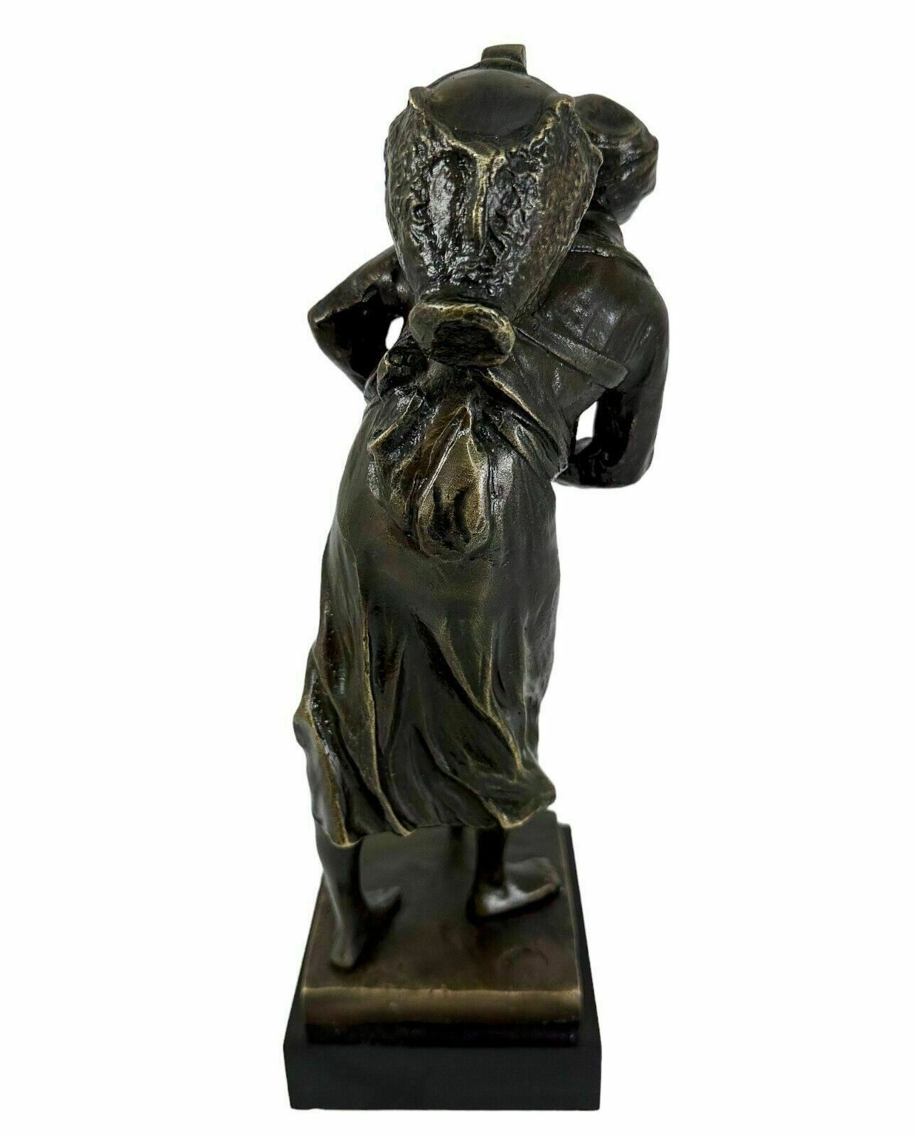 Paul Ludwig Kowalczewski Bronze Sculpture Arab Water Carrier  Braunlich Langlotz photo Art